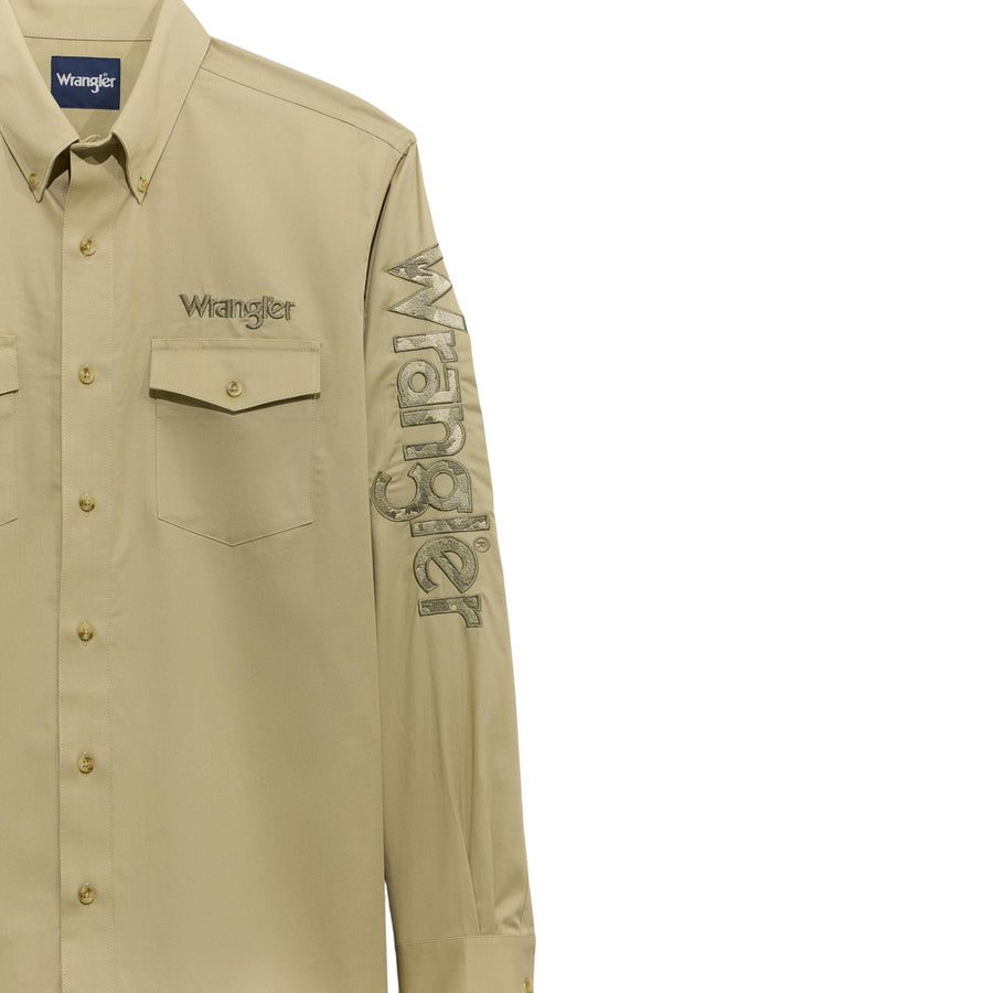 Wrangler Long Sleeve Logo Shirt