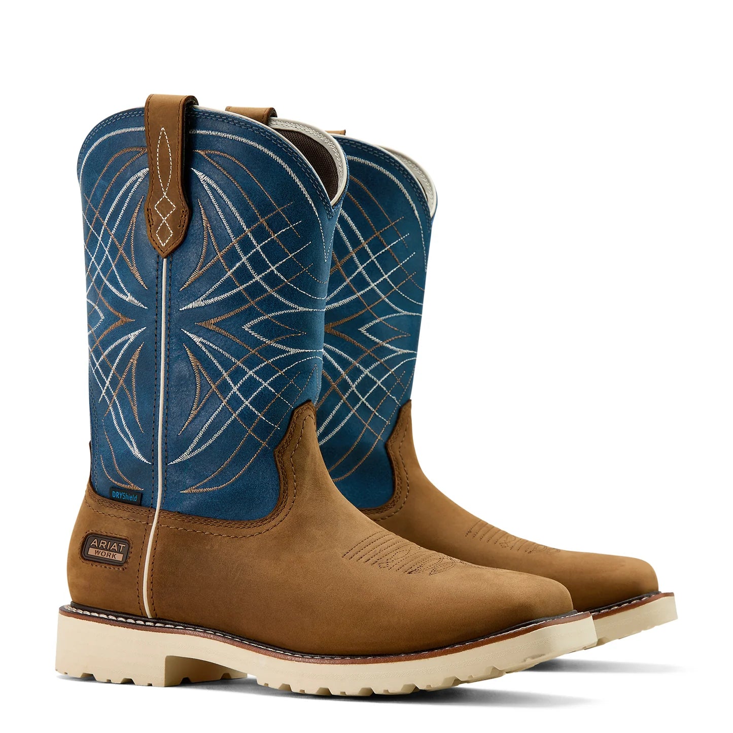 Scarpe Antinfortunistiche ARIAT Turbo 6" H2O Uomo | Impermeabili Con Puntale Morbid | Sicurezza ASTM 2892-18 EH (Aged Bark, 9 EE - Wide)