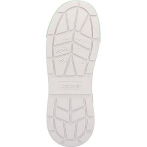 Women’s White and Green Ankle Deck Boot Sport