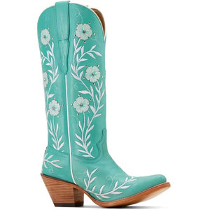 Romance Western Boots - Natural Turquoise
