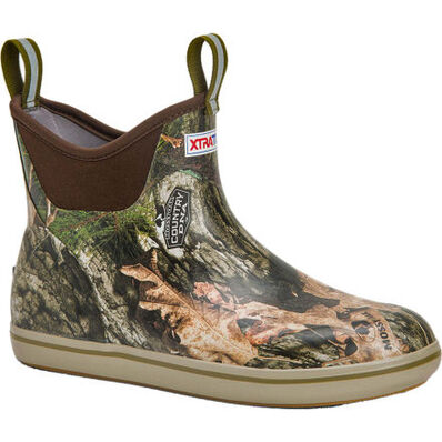 Ankle Deck Boot Mossy Oak Country DNA